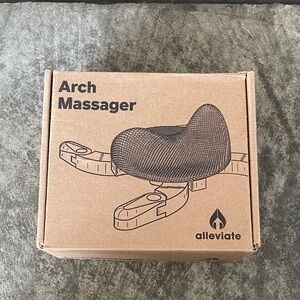 NEW Alleviate Arch Massager for plantar fasciitis and foot pain